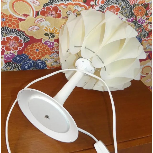 White Table Lamps from Zicoli, 1970s, Set of 2 For Sale - Image 5 of 8