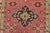 Kazak Runner 2’11” X 9’10” Pink Wool Tribal Hand-Knotted Oriental Rug For Sale - Image 9 of 13