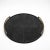 Extra Large Round Tray in Black Shagreen With Bronze Patina Brass by R&y Augousti For Sale In Los Angeles - Image 6 of 8