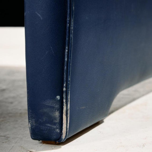 1980s Three-Seater Leather Sofa from de Sede, 1980s For Sale - Image 5 of 13