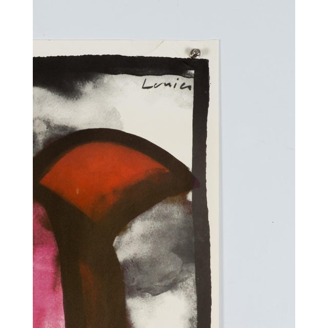 Black 9th National Puppet Theatre Festival Exhibition Poster by Jan Lenica, 1979 For Sale - Image 8 of 9