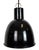 Small Industrial Black Enamel Pendant Lamp, 1950s For Sale - Image 13 of 13