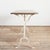 Antique French Wrought Iron Garden Bistro Table with Wooden Top, 1920s For Sale - Image 4 of 10