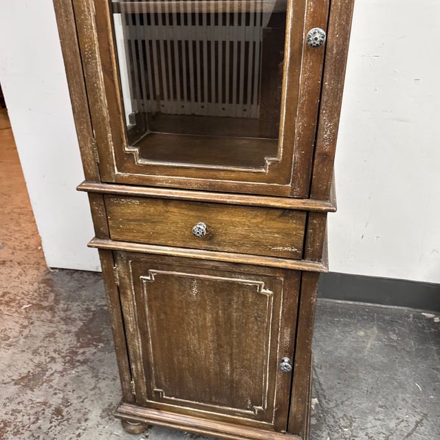 Restoration Hardware St. James Bath Cabinet For Sale - Image 11 of 12
