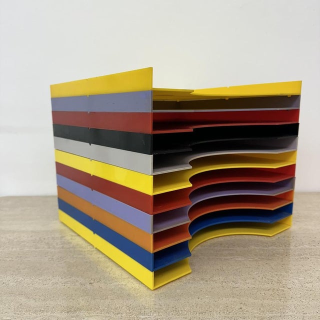 Mid-Century LP Rack from Tico, 1970s, Set of 11 For Sale - Image 6 of 6