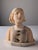 Gustave Van Vaerenbergh, Bust of a Young Girl, 1900s, Alabaster For Sale - Image 3 of 13