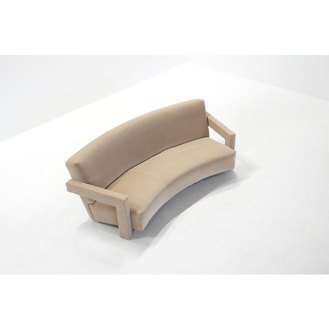 Beige Utrecht Three-Seater Sofa by Gerrit Rietveld for Cassina, 1990s For Sale - Image 8 of 12