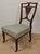 Edwardian Nursing Chair with Inlaid Motif Castors Upholstery, 1910 For Sale - Image 3 of 15