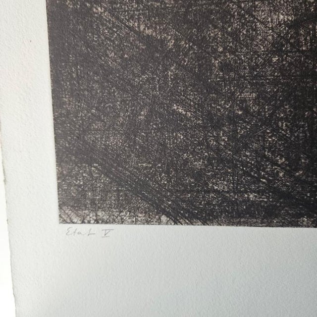 1990s Antonia Dombrowsky, Composition, 1991, Color Etching For Sale - Image 5 of 11