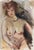 Modern Carlo Ravagnan, Nude, Watercolor, 1965 For Sale - Image 3 of 3