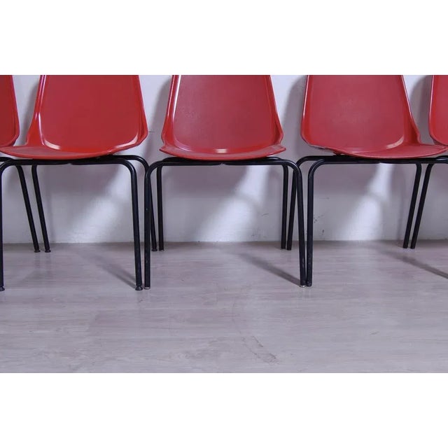Chairs from MIM, Rome, 1960s, Set of 6 For Sale - Image 9 of 16