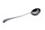Plain Silver Soup Ladle with Flower Engraved on the Handle For Sale - Image 10 of 10