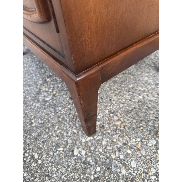 Pair of Mid 20th Century Walnut Nightstands For Sale - Image 12 of 12