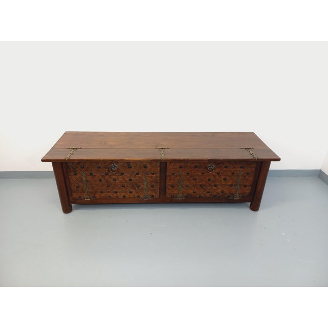 Vintage Brutalist Sideboard by Georges Robert, 1960s For Sale - Image 11 of 18