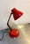 1960s 1960s Mid Century Modern Red Metal Articulating Desk Lamp For Sale - Image 5 of 5