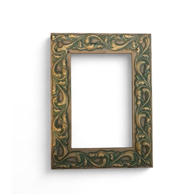 Ornate Vintage Italian Gilded Wooded Frame 5x7. 1980’s ready to showcase your personal art