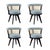 George Dining Chairs by Wood Tailors Club, Set of 4 For Sale - Image 18 of 18