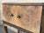 Wood Early 20th Century Italian Bedside Tables in Light Oak with two doors, A Pair For Sale - Image 7 of 18
