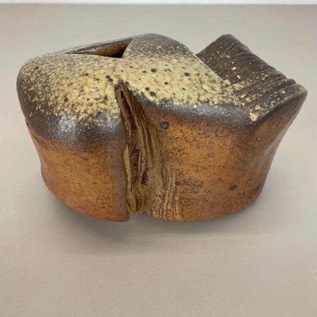 Abstract Ceramic Studio Pottery Object from Horst Kerstan, Kandern, Germany, 1980s For Sale - Image 18 of 18
