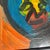 Textile 1972 Abstract Portrait Painting of Arnold Schwarzenegger by Peter Robert Keil, Framed For Sale - Image 7 of 12