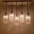 1980s Mid Century Modern Flush Mount Chandelier For Sale - Image 5 of 12