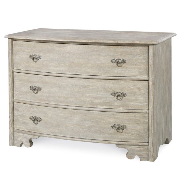 Tara Shaw for Century Furniture Elise Drawer Chest, Swedish Scraped Cream For Sale In Charlotte - Image 6 of 6