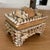 Eggshell Antique Victorian Shell Encrusted Box For Sale - Image 8 of 8