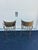 Vintage Metal Scroll Armchairs, Pair For Sale - Image 4 of 8