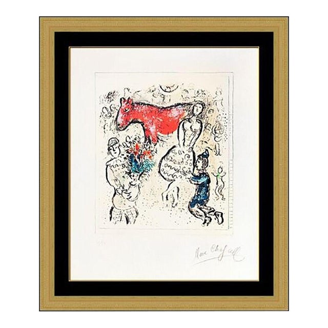 1970s Le Petit Cheval Rouge, Marc Chagall For Sale