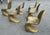 Postmodern Gold Plastic Side Chairs in the Style of Verner Panton From Vitra, 1990s For Sale - Image 9 of 10