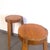 Brown Tripod Stools in Beech, 1940s, Set of 2 For Sale - Image 8 of 13
