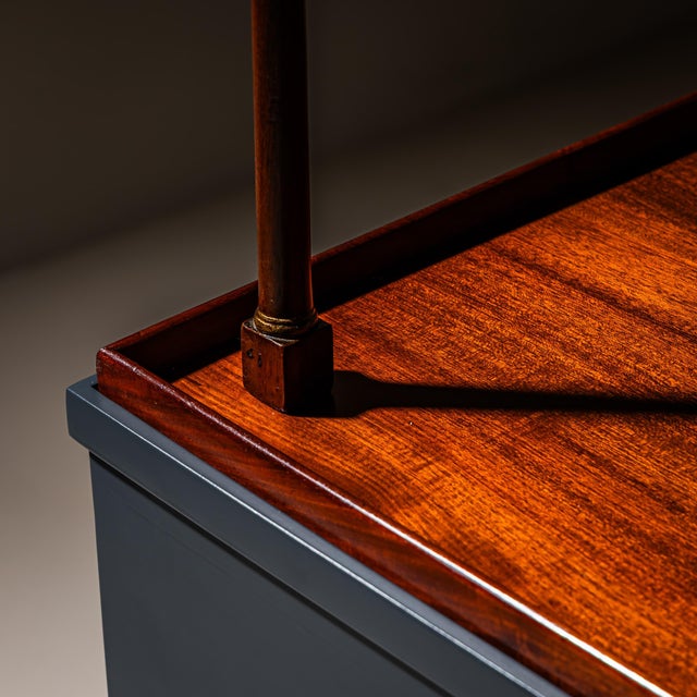 Early 19th Century Mahogany 4-Tier Shelf For Sale - Image 6 of 7