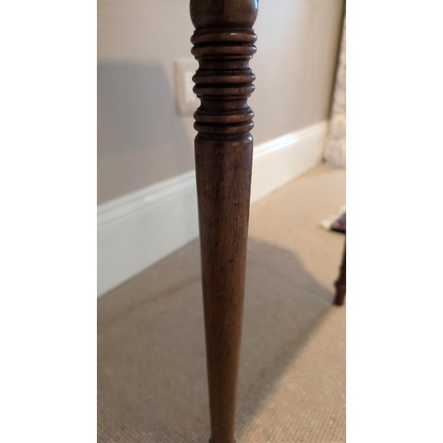 Wood English Regency Inlaid Mahogany Sewing Stand, Circa 1810 For Sale - Image 7 of 9