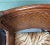 Vintage Bamboo and Rattan Dining Host Chairs - Upholstered Seats For Sale - Image 9 of 12