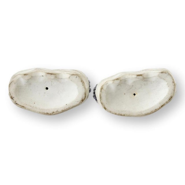 Mid 19th Century Miniature Bisque Staffordshire Lambs, a Pair For Sale - Image 5 of 5