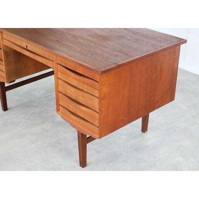 Vintage Danish Desk in Teak, 1960s For Sale - Image 6 of 10