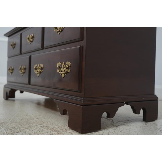Ethan Allen Georgian Court Cherry Blanket Chest For Sale - Image 12 of 18