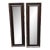 Set of Two Rectangular Wall Mirrors For Sale