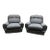 1960s Munari for Poltrona Italian Lounge Chairs Set of Two For Sale