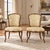 Beautiful Side Chairs in a fantastic condition, recently professionally restored and reupholstered with quality fabric...