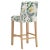 Spritely Home Bar stool in Belize Chinoiserie Cream For Sale - Image 4 of 8