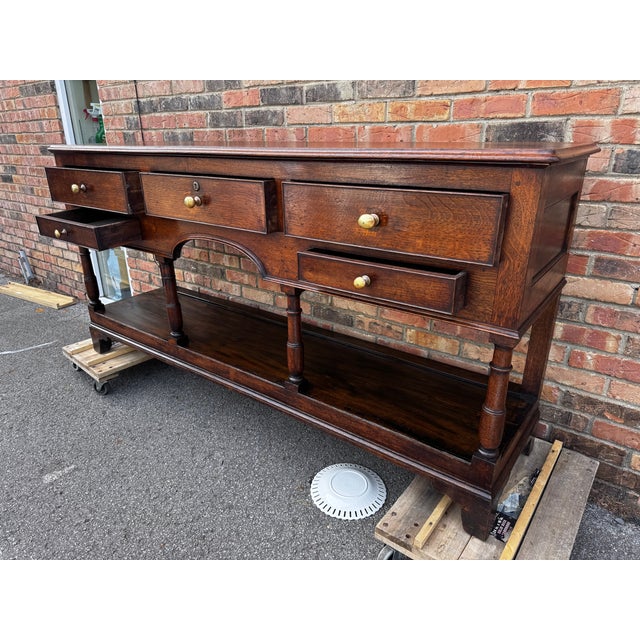 18th Century English Dresser Base For Sale - Image 15 of 16