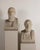 Gray French School, Asclepius and Hippocrates, 1890, Stone, Set of 2 For Sale - Image 8 of 9