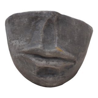 Fornasetti- Style Face Planter For Sale