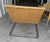 Wood Harvey Probber Style Vintage Unmarked Chrome Tube Cantilever Wicker Lounge Arm Chairs For Sale - Image 7 of 12