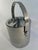 Mid-Century Modern Vintage Stainless Steel Ice Bucket With Handle and Lid For Sale - Image 3 of 12