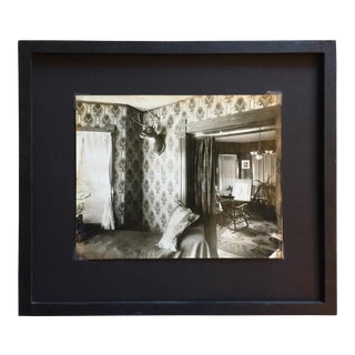 Framed Photo of an Evocative Edwardian Interior For Sale