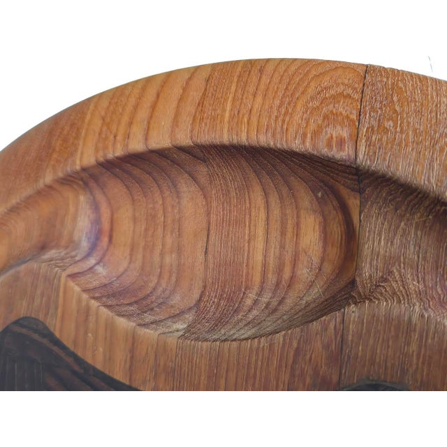 Mid 20th Century Danish Teak Round Carving/Charcuterie Board, Designed by Jens Quistgaard for Dansk For Sale - Image 14 of 14
