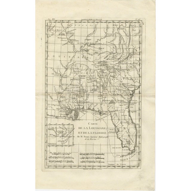 Antique Map of Louisiana & Mississippi Valley, 1780 For Sale - Image 12 of 12