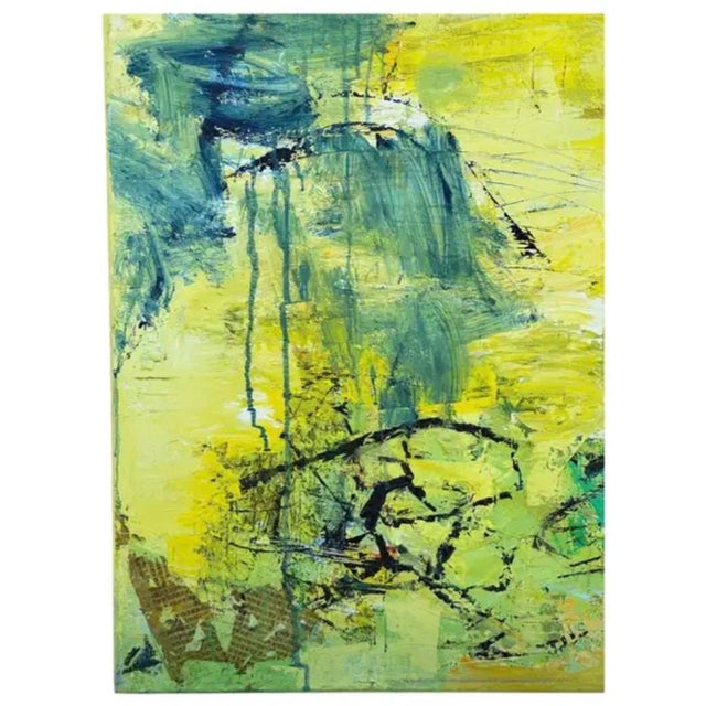 Early 21st Century Large Beth Donahue Abstract Oil on Canvas Painting For Sale - Image 5 of 12